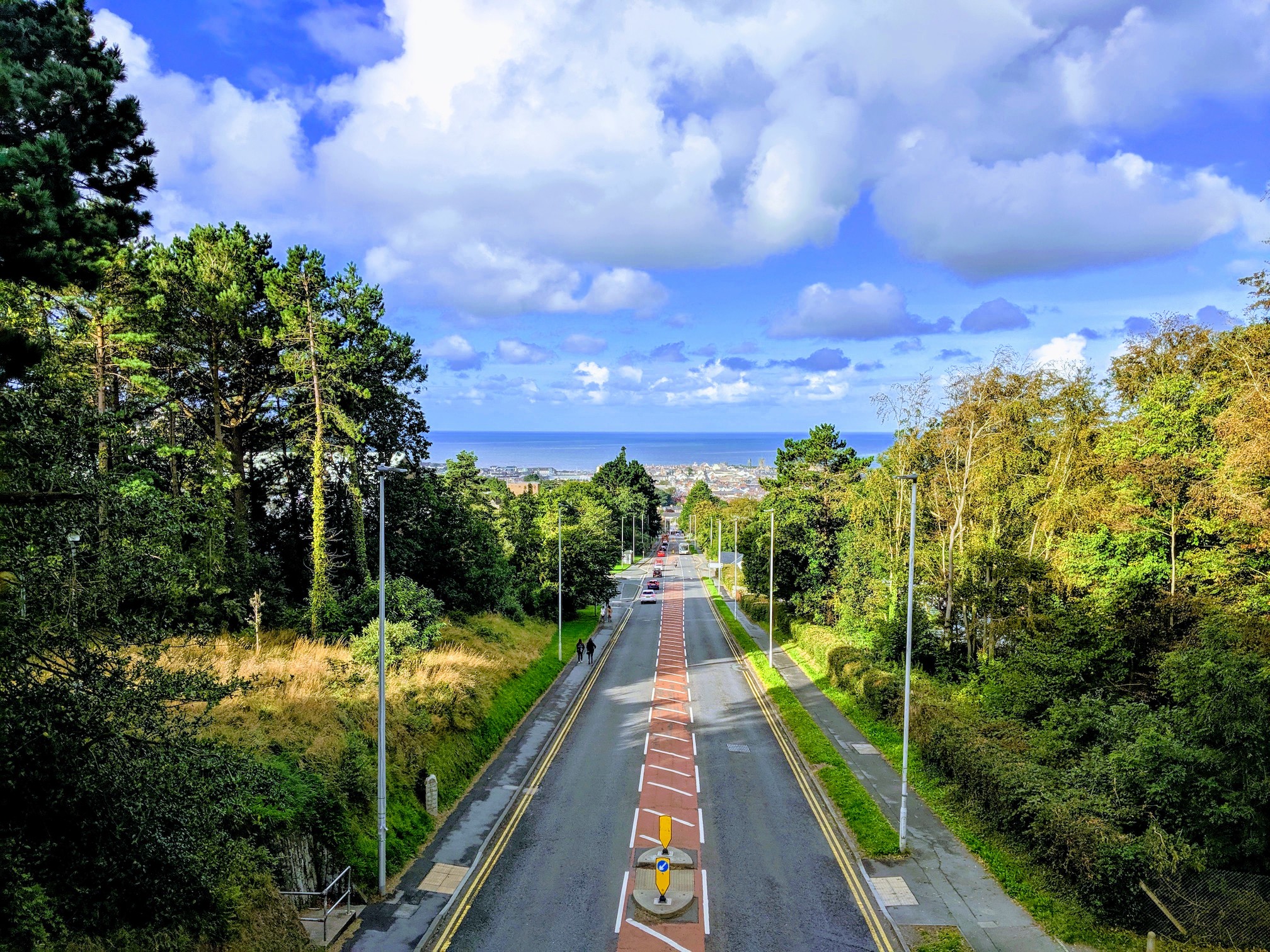 Aberystwyth bridge view