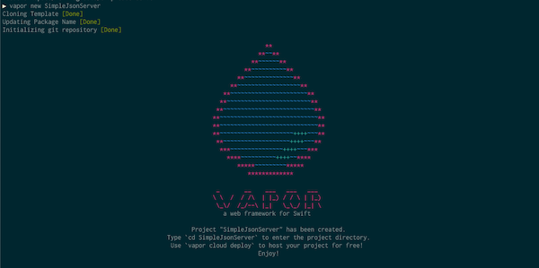 Create-Vapor-App-From-A-Template